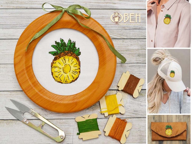 Набор для вышивания «Ананас» — картинка 2