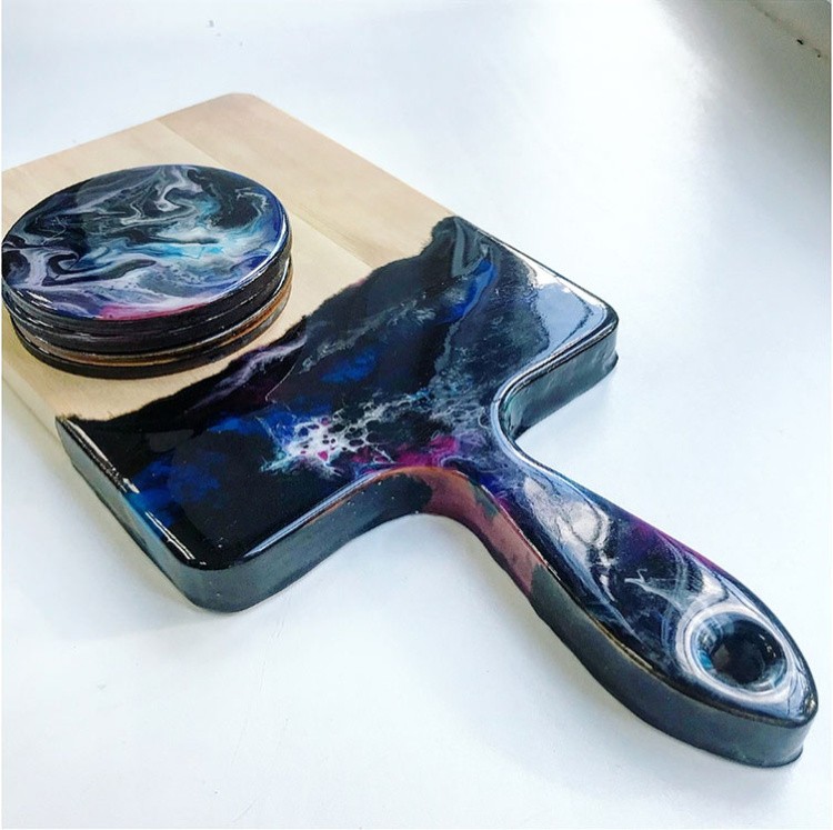 Набор пигментных паст «Цветные №1» для эпоксидной смолы 6x10г, Artline Pigment Paste — картинка 12