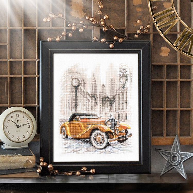 Набор для вышивания «Ретро стиль. Нью-йорк» — картинка 9