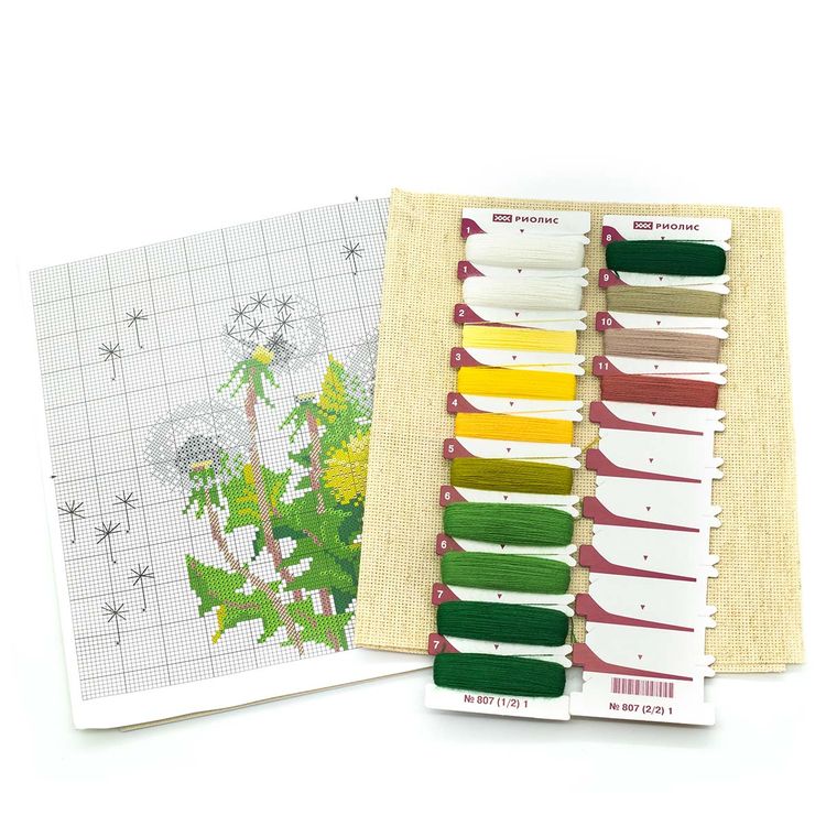 Набор для вышивания «Одуванчики» — картинка 2