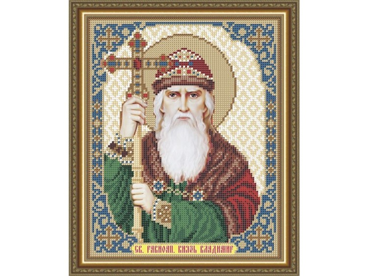 Рисунок на ткани «Святой Равноапостольный Князь Владимир»
