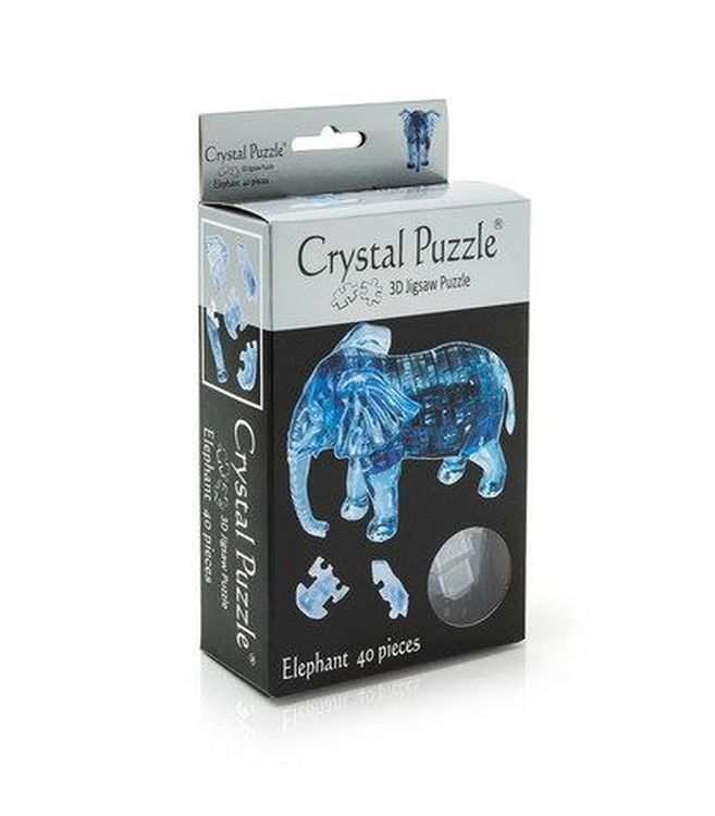 3D Головоломка «Слон», Crystal Puzzle — картинка 2