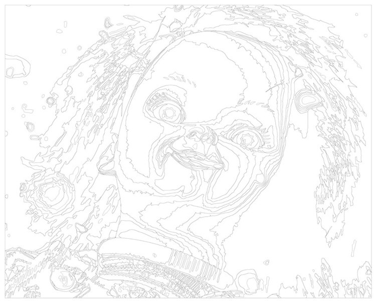 Картина по номерам «Страшная кукла Чаки 2» — картинка 3