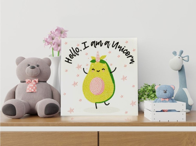 Алмазная вышивка «Счастливый авокадо» — картинка 4