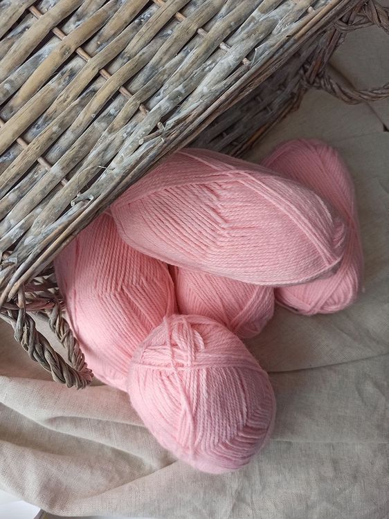 Пряжа Камтекс Бамбино (055), светло-розовый, 5 шт. по 50 г — картинка 3