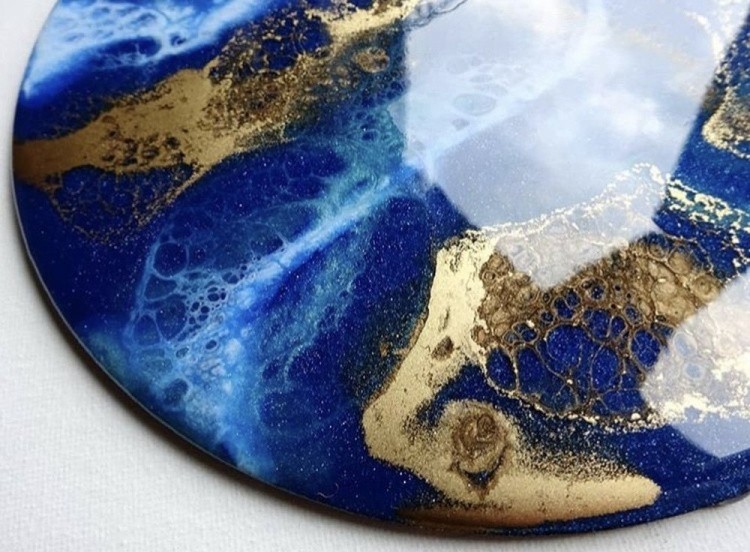 Набор для создания картины эпоксидной смолой Resin Art colors №2, Art Blong — картинка 5