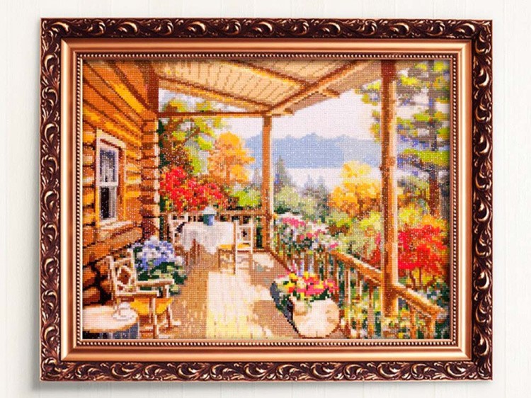 Алмазная вышивка «Летний день» — картинка 2