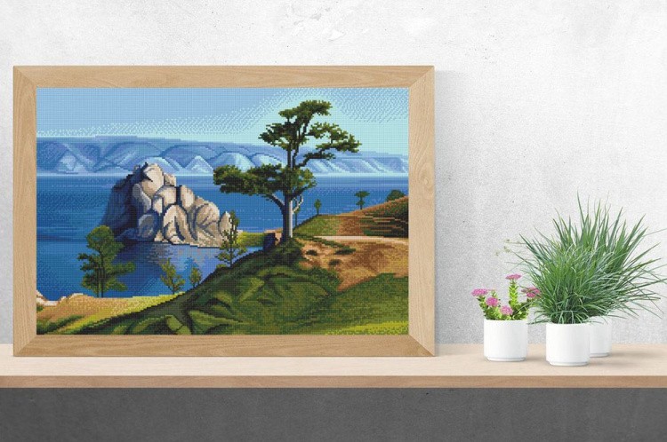 Алмазная вышивка «Байкал» — картинка 3