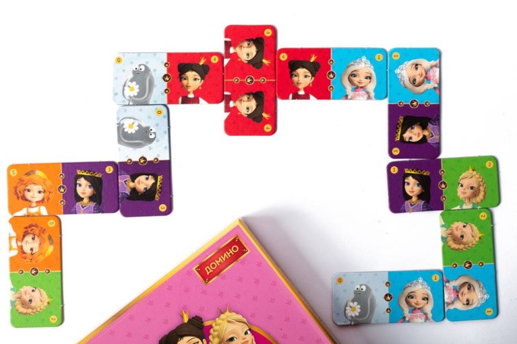 Игра настольная «Царевны. Домино» — картинка 2