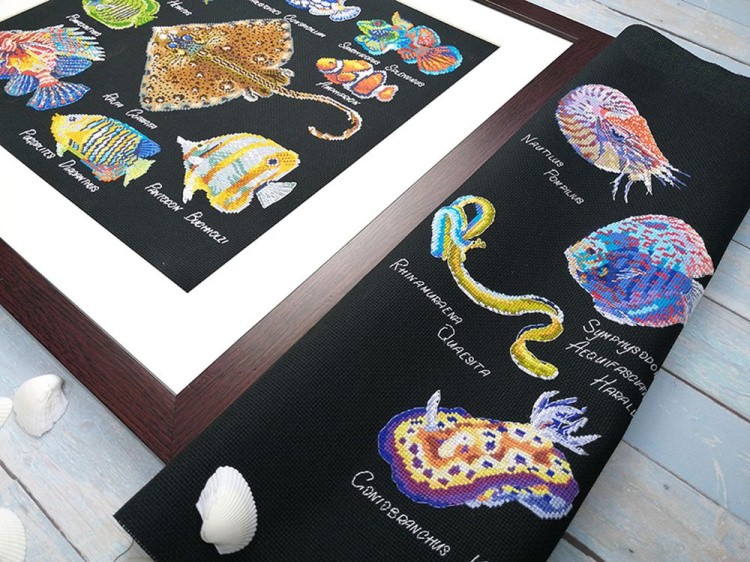 Набор для вышивания «Морские обитатели» — картинка 4