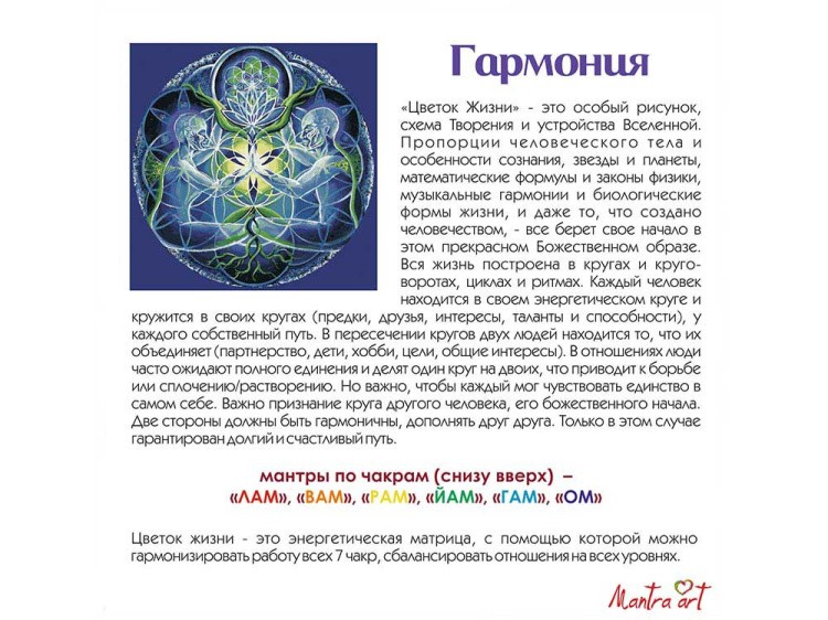 Картина по номерам «Гармония» — картинка 4