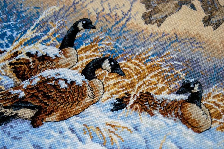 Набор для вышивания «Зимний перелет» — картинка 3