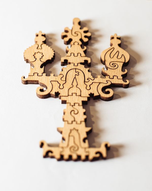 Деревянные пазлы DAVICI «Мир на земле» — картинка 8