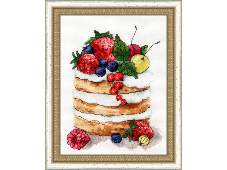 Набор для вышивания «Ягодное пирожное» — картинка 2