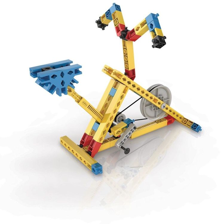 Сборная модель MECHANICAL SCIENCE. Блоки, 102 элемента, Engino — картинка 3