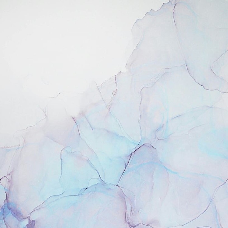 Алкогольные чернила лаванда 15 мл, Kamenskaya Ink — картинка 2