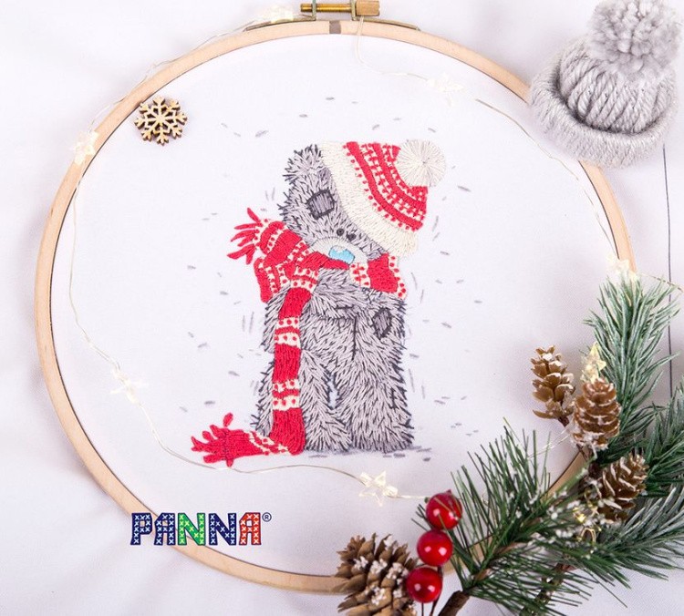 Набор для вышивания «Зимний Tatty Teddy» — картинка 2