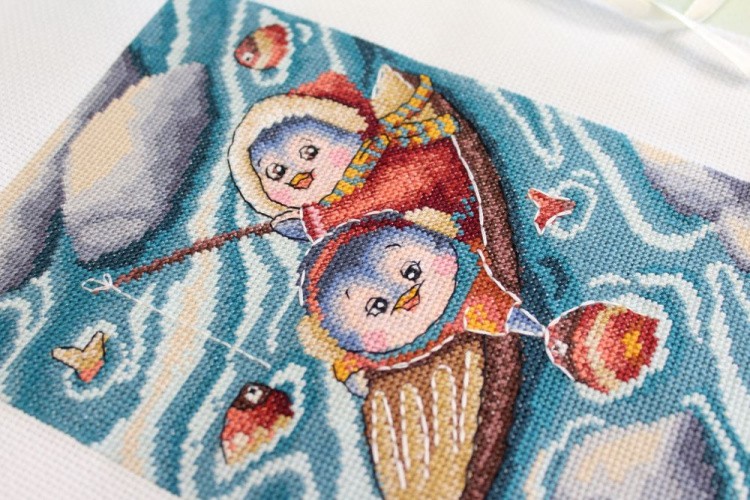 Набор для вышивания «На рыбалке» — картинка 3