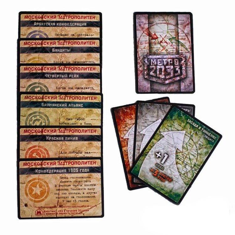 Настольная игра: МЕТРО 2033 (3-е рус. изд.) — картинка 4