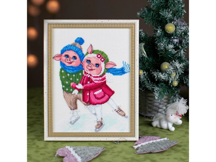 Набор для вышивания «Фигуристы» — картинка 5