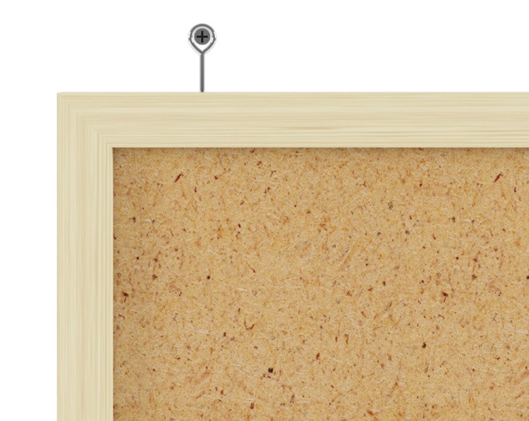 Доска пробковая в деревянной раме 30х45 см (в полиэтиленовой пленке) — картинка 4