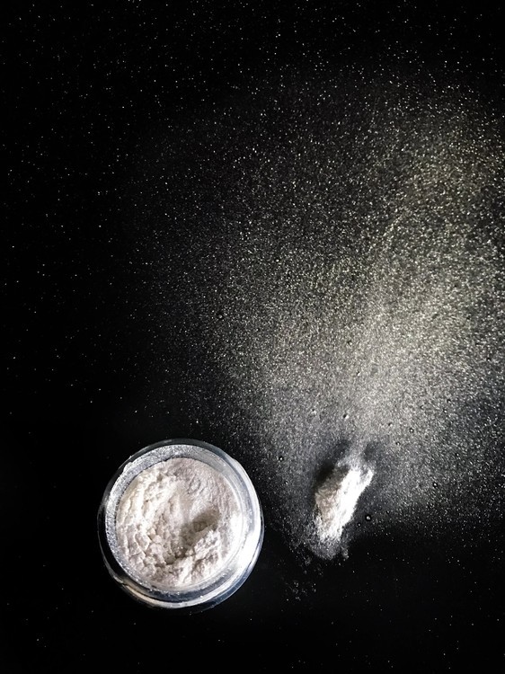 Пигмент минеральный Sparkle Platinum 25 мл, CraftPigments — картинка 2