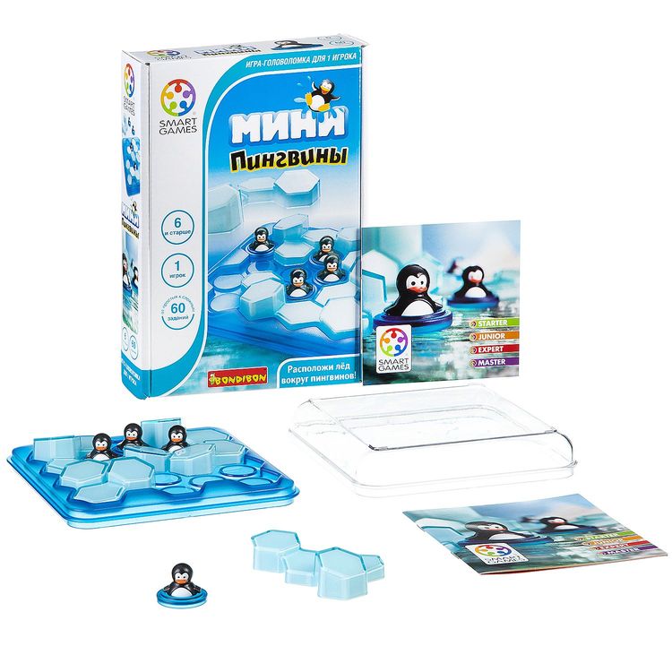 Логическая игра Bondibon SmartGames «Мини-пингвины» — картинка 2