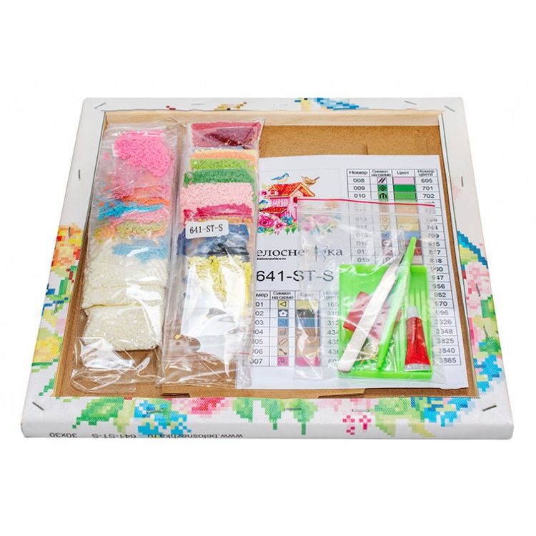 Алмазная вышивка «Птичий разговор» — картинка 3