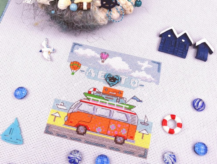 Набор для вышивания «К морю» — картинка 2