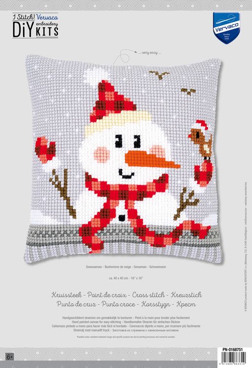 Набор для вышивания «Снеговик» — картинка 4