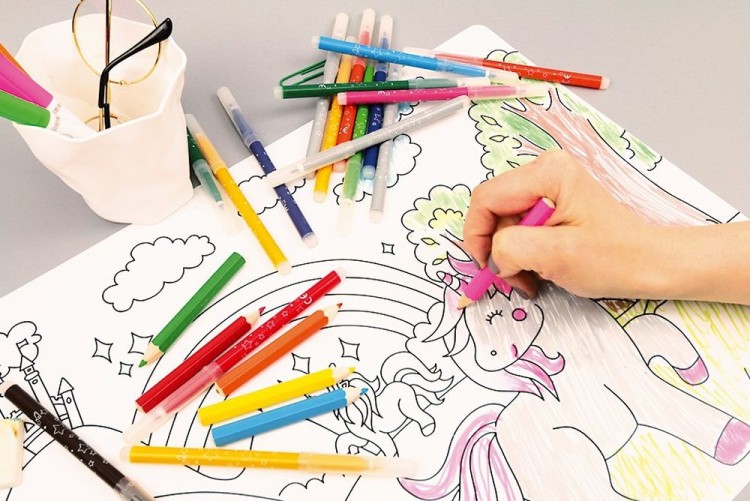 Коврик-раскраска «Страна единорогов» — картинка 5