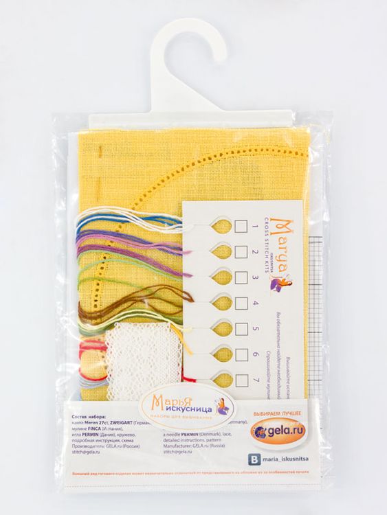 Набор для вышивания «Салфетка. Пасхальный венок» — картинка 3