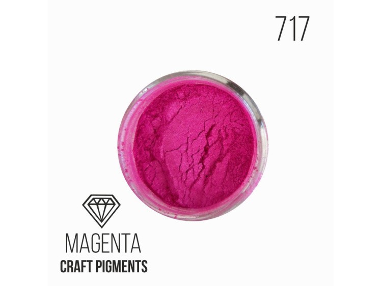 Пигмент минеральный маджента (Magenta) 25 мл, CraftPigments
