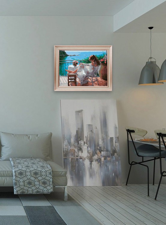 Картина по номерам «У самого синего моря» — картинка 6