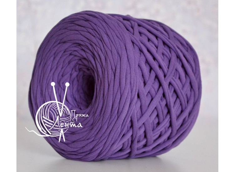 Пряжа Лента (фиолетовый) 330-380 г