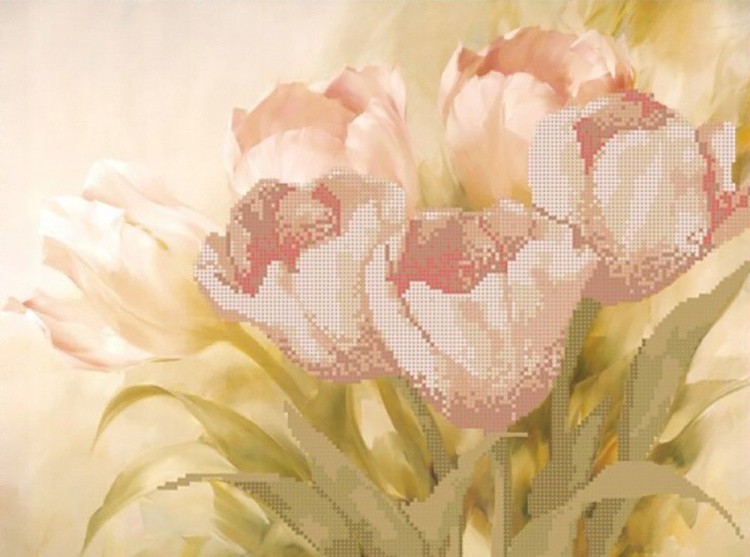 Рисунок на ткани «Запах весны»
