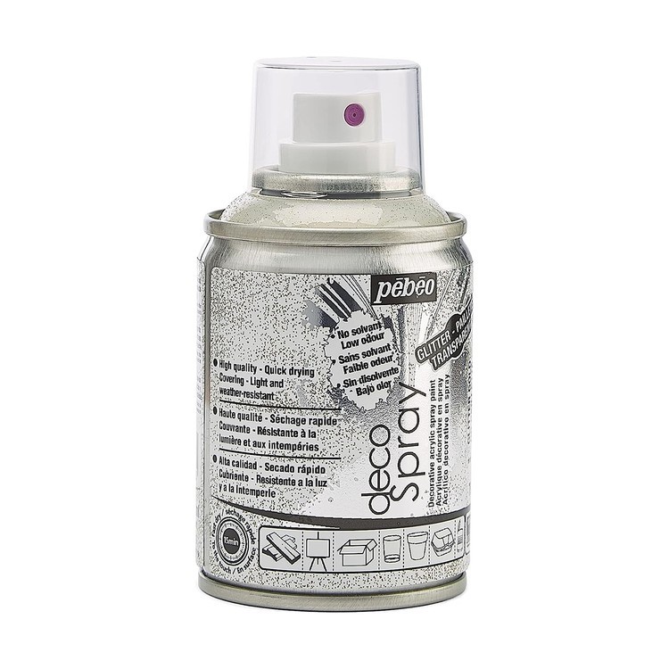 Краска на водной основе decoSpray, 093793 Под золото с глиттером — картинка 4