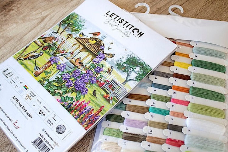 Набор для вышивания «Стол для птиц» — картинка 3