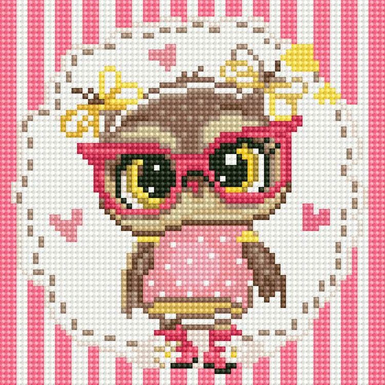 Алмазная вышивка «Умная совушка» — картинка 2