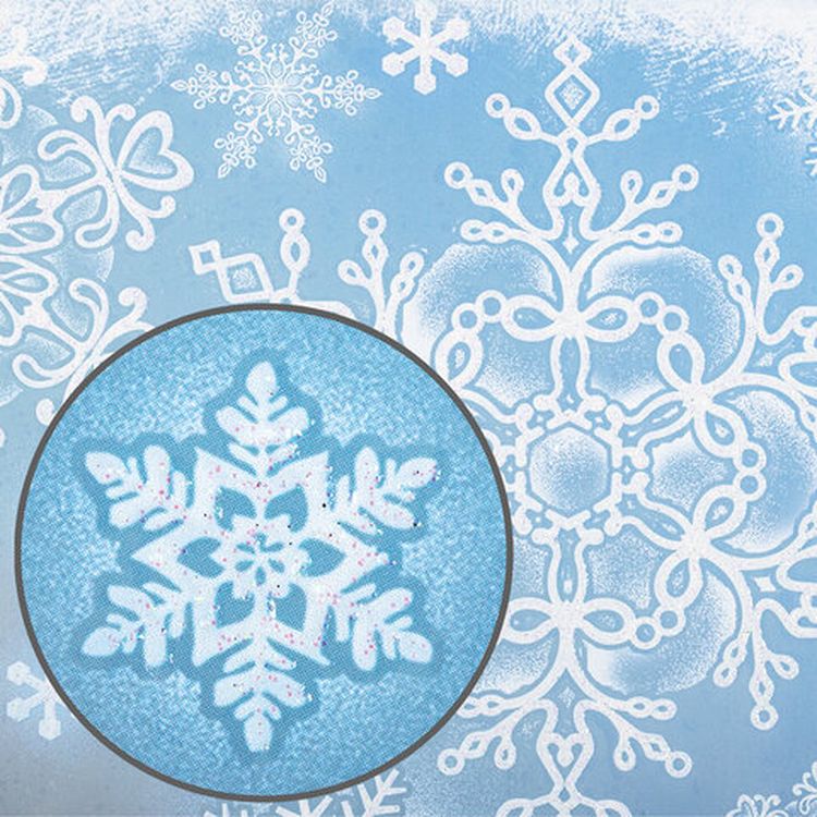 Украшение для окон и стекла «Морозные узоры 4» — картинка 5