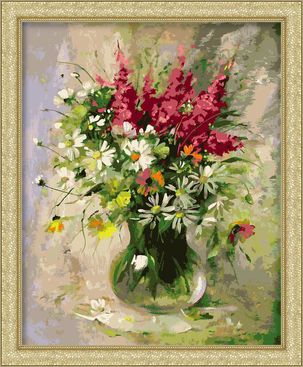 Картина по номерам «Июльский букет» — картинка 2