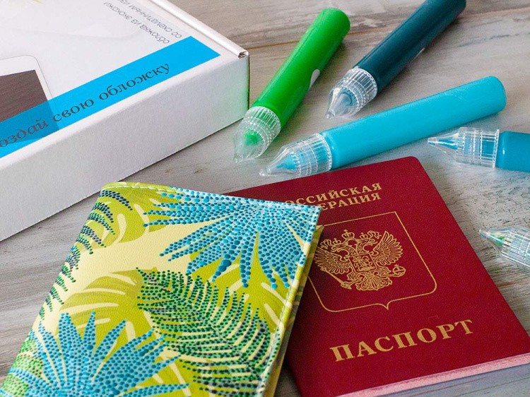 Набор для точечной росписи обложки «Тропический лес» — картинка 3