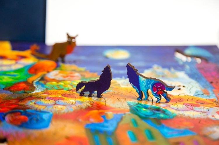 Деревянные пазлы DAVICI «Праздник полной луны» — картинка 5