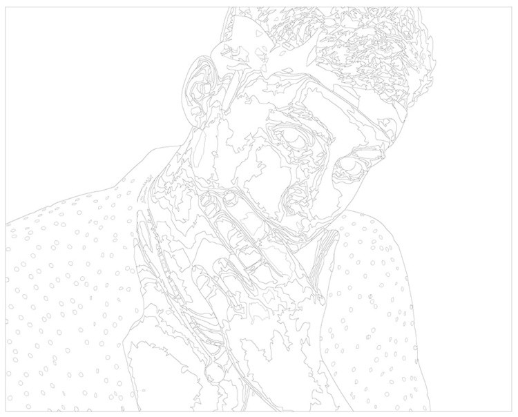 Картина по номерам «Поп-рок музыкант 13 тринадцать карат 8» — картинка 3