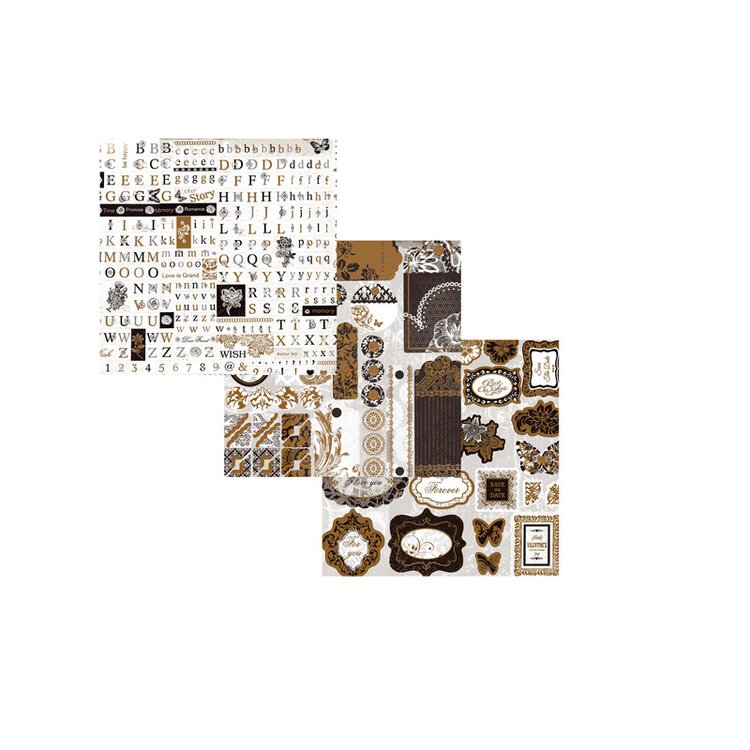 Набор бумаги «Черное золото» — картинка 7