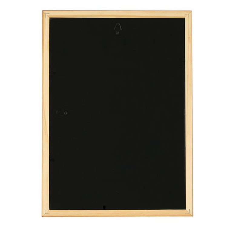 Рамка со стеклом бизнес-класса 21х30 см, цвет: клен, багет 16 мм — картинка 3