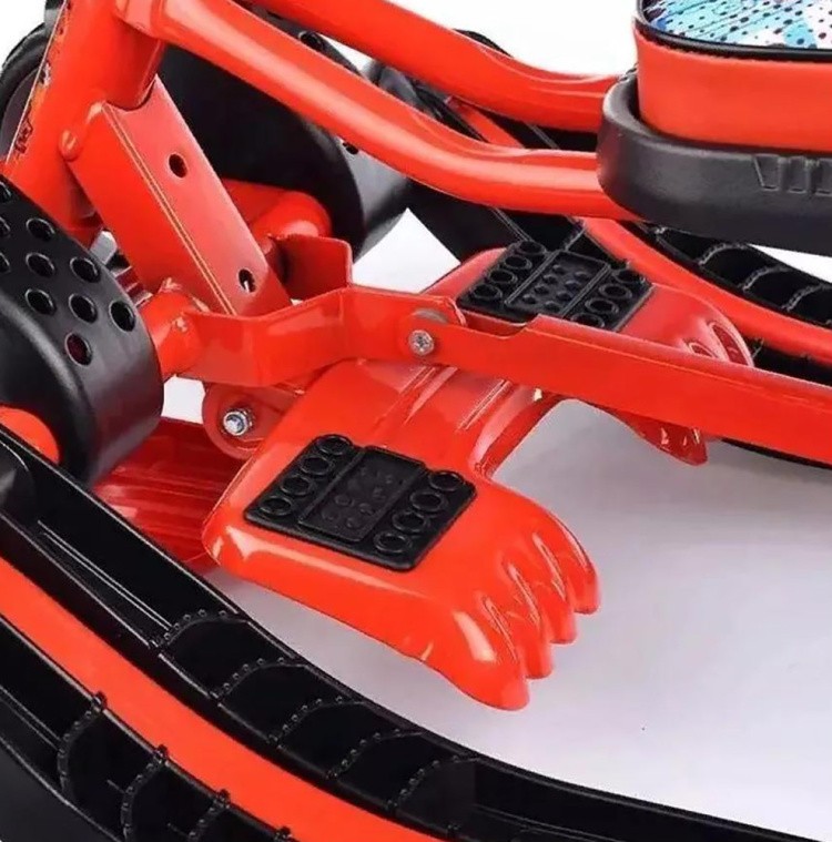 Снегокат детский со спинкой Тимка спорт 6 Граффити — картинка 9