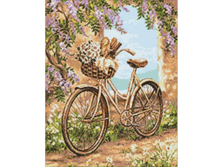 Алмазная вышивка «Поездка в город» — картинка 2