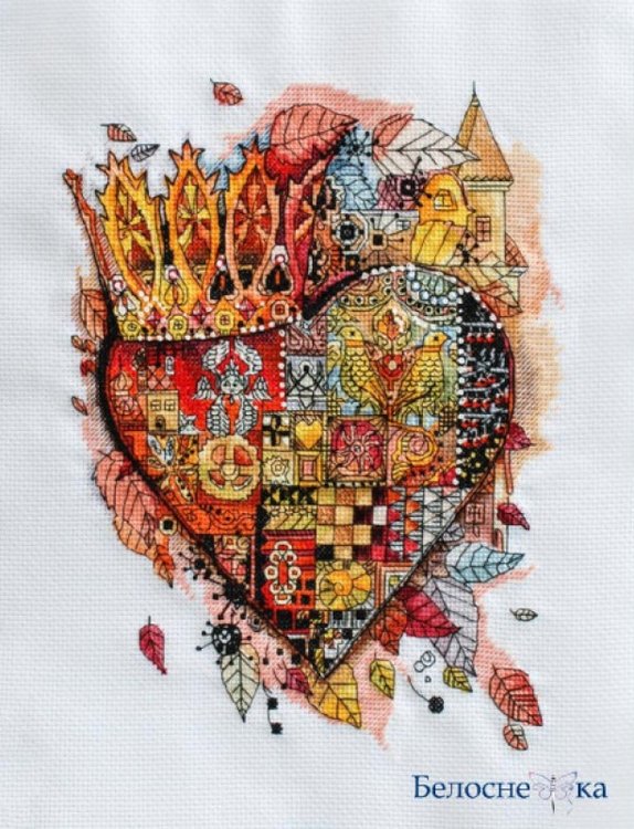 Набор для вышивания «Королевское сердце» — картинка 7