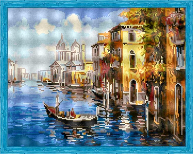 Алмазная вышивка «Путешествие по Венеции»